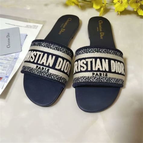 chinelo dior feminino|Feminino Christian Dior .